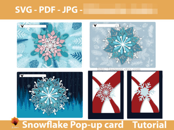 3D SVG Snowflake Pop-up Card for Christmas: A Designer’s Review for Brand Marketing