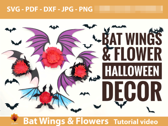 Bat Wings Halloween Flower Template: A Designer’s Real-World Review