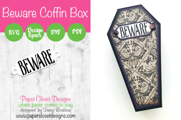 Beware Coffin Box – A Versatile 3D SVG for Creative Sellers
