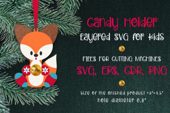 Charming 3D SVG Ornament Design for Christmas Branding