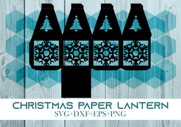 Christmas Paper Lantern Series 140: A Festive 3D SVG for Crafters & Etsy Sellers
