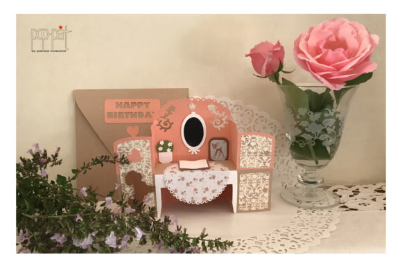 Dressing Table: A Stylish 3D SVG for Modern Design Projects