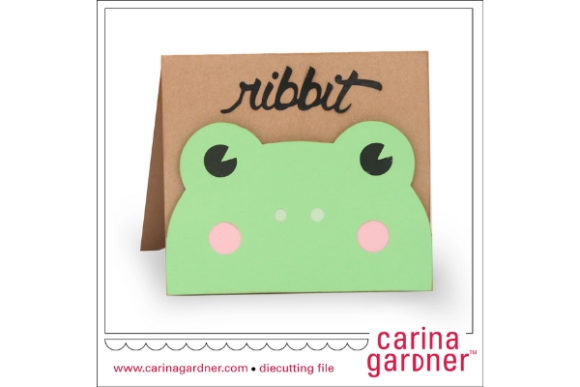 Frog Card: A Playful 3D SVG Shape for Blog Graphics and Digital Design