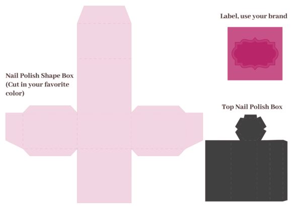 h1Nail Polish Shape Box: A 3D SVG Design for Creative Sellers/h1