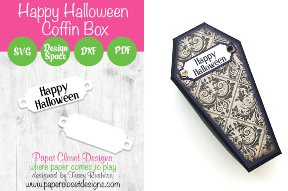 Happy Halloween Coffin Box – A Versatile 3D SVG for Gift Boxes & Seasonal Crafting