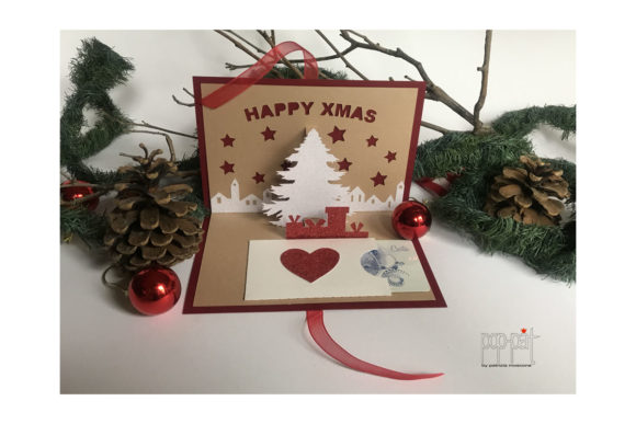 Happy Xmas: A 3D SVG Christmas Design for Bloggers and Digital Publishers