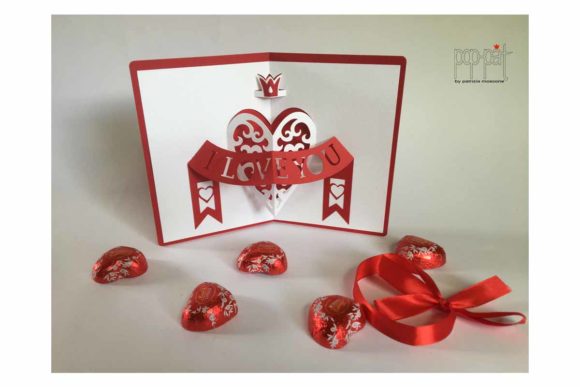 Heart Crown: A 3D SVG Shape for Emotional Branding and Decorative Packaging
