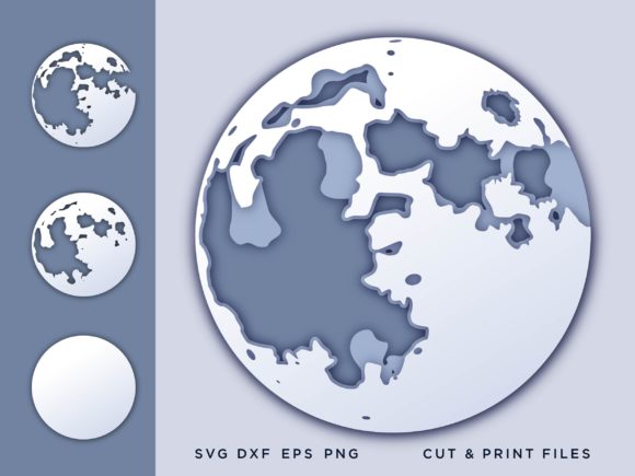 Moon, Layered Moon: A 3D SVG Shape That Elevates Editorial and Web Design