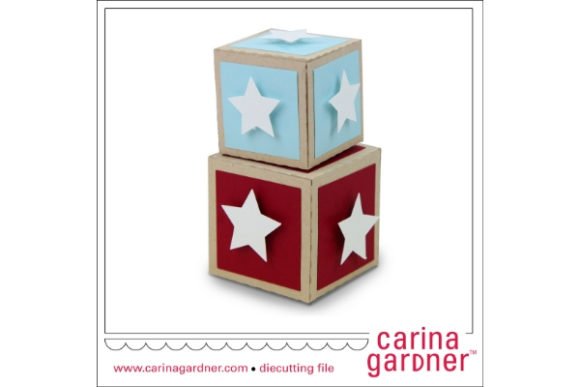 Star Box Set: A 3D SVG Shape for Crafters and Handmade Business Designers